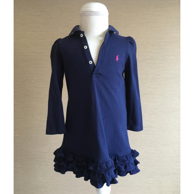 Ralph Lauren(ラルフローレン)のラルフローレン キッズ ワンピース 90 キッズ/ベビー/マタニティのキッズ服女の子用(90cm~)(ワンピース)の商品写真