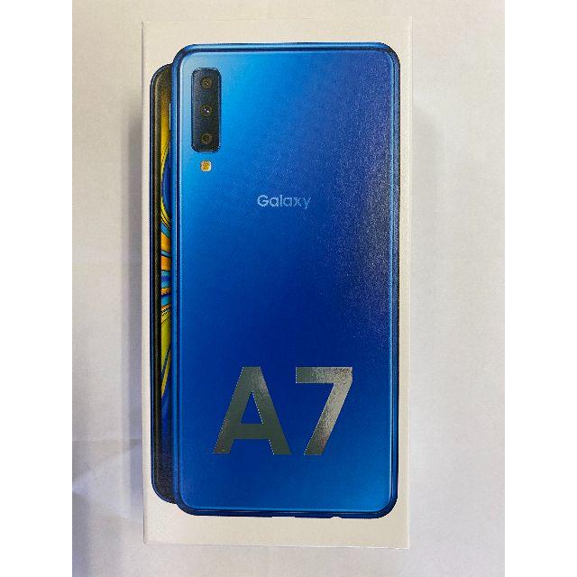 Galaxy A7 ブルー　64GB SIMフリー