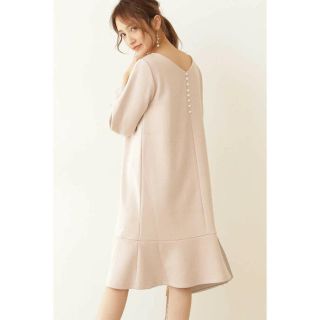 プロポーションボディドレッシング(PROPORTION BODY DRESSING)のプロポーションボディドレッシング　[ピンク:WEB限定カラー]ポンチワンピース(ひざ丈ワンピース)