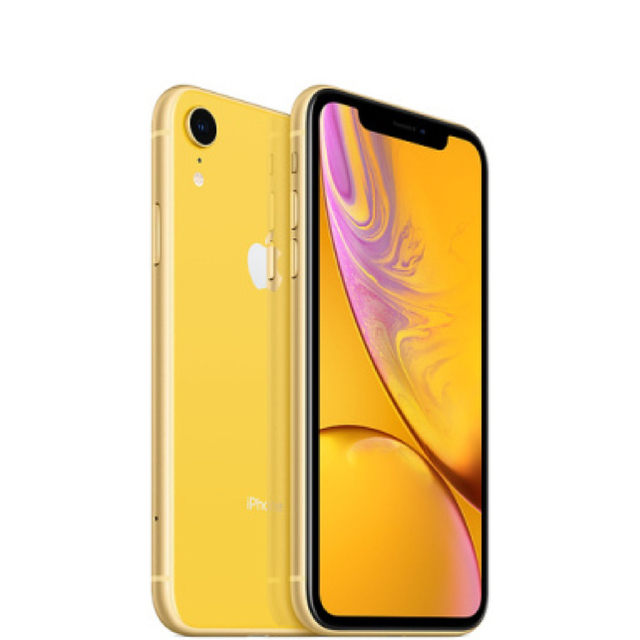 iPhone(アイフォーン)のiPhoneXR 128GB SIMフリー版 イエロー整備済み品 スマホ/家電/カメラのスマートフォン/携帯電話(スマートフォン本体)の商品写真