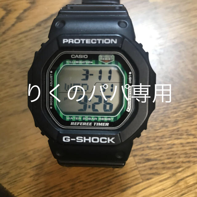 りくのパパ専用 CASIO G-SHOCK DW56-RTA レフリーウォッチ 良質