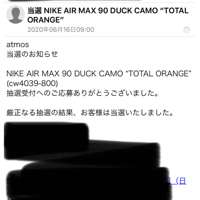 NIKE(ナイキ)のNIKEエアマックス90 オレンジダックカモ メンズの靴/シューズ(スニーカー)の商品写真