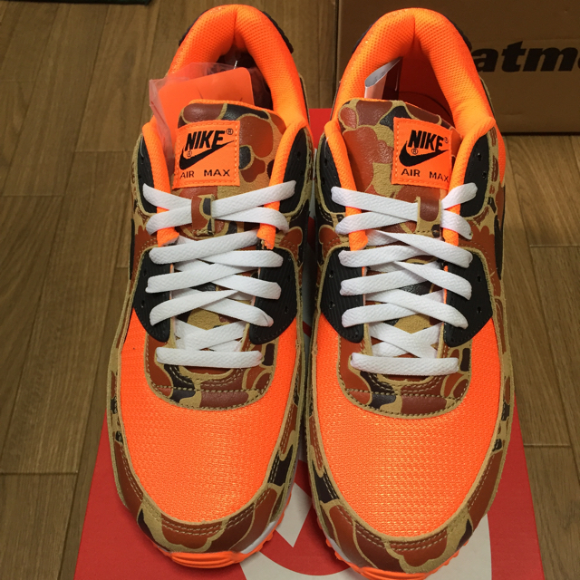 NIKE(ナイキ)のjun様専用 air max 90 Orange Duck Camo 30cm メンズの靴/シューズ(スニーカー)の商品写真