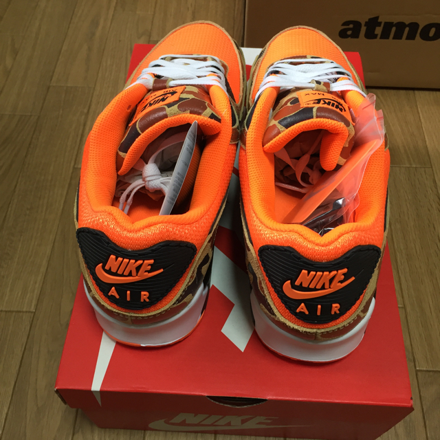 NIKE(ナイキ)のjun様専用 air max 90 Orange Duck Camo 30cm メンズの靴/シューズ(スニーカー)の商品写真