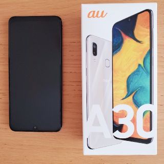 ギャラクシー(Galaxy)のアツシ様専用【1週間のみ使用】GALAXY A30 au版　SIMフリー化済み(スマートフォン本体)