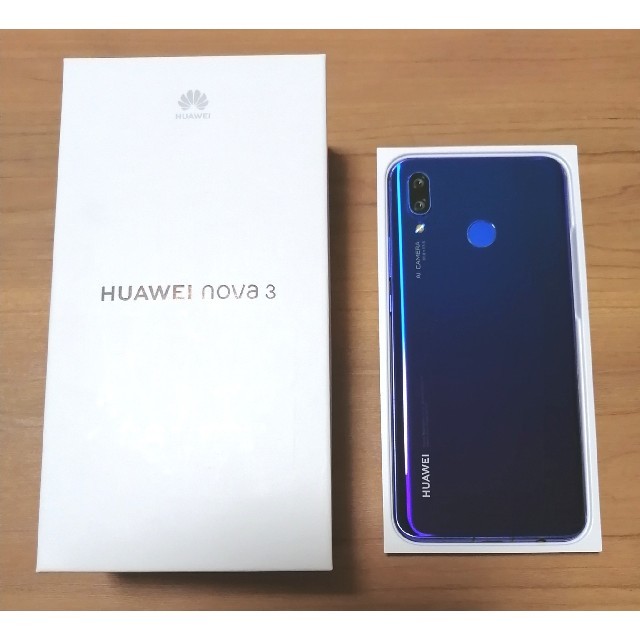 HUAWEI nova3 アイリスパープル[未開封]