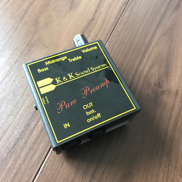 K&K Sound Systems pure preamp アコギ用プリアンプ