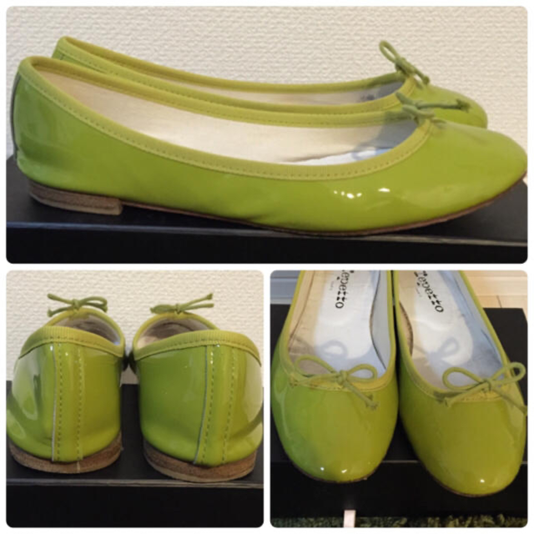 repetto(レペット)のrepetto サンドリヨン37エナメル人気 レディースの靴/シューズ(バレエシューズ)の商品写真