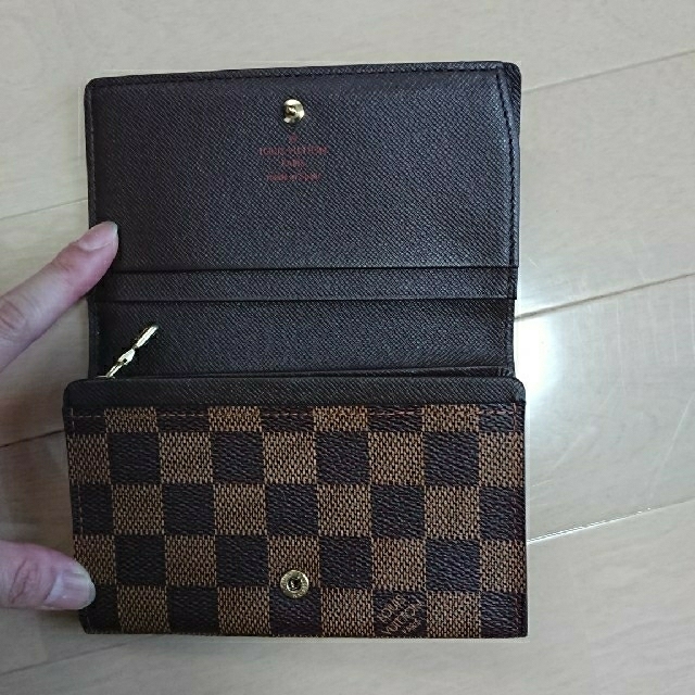 ルイヴィトン ダミエ トレゾール L字ファスナー 折財布 ルイヴィトン ダミエ トレゾール L字ファスナー 折財布
