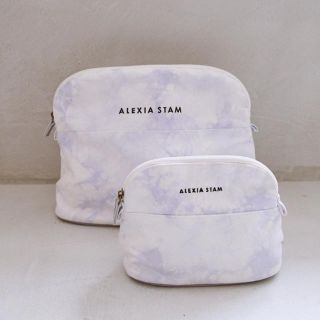 アリシアスタン(ALEXIA STAM)の【新品】ALEXASTAM タイダイポーチ　L(ポーチ)