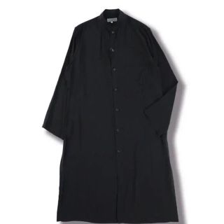 ヨウジヤマモト(Yohji Yamamoto)の【yohji yamamoto】W-スタンドロングブラウス(BLACK) 1(シャツ)