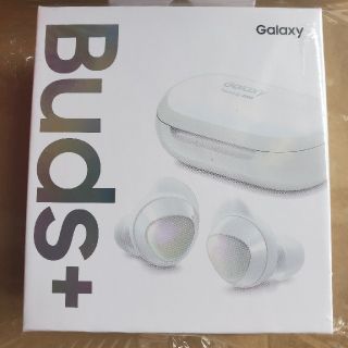 ギャラクシー(Galaxy)のGalaxy buds+　ホワイト(ヘッドフォン/イヤフォン)