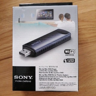 ソニー(SONY)のSONY UWA-BR100/USB無線LANアダプター(テレビ)