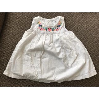 カーターズ(carter's)の★カーターズ★花柄刺繍ワンピース★3M★裏地付き★Carter's★チュニック★(ワンピース)