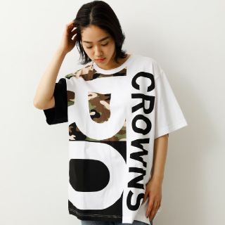 ロデオクラウンズワイドボウル(RODEO CROWNS WIDE BOWL)の新品レディース迷彩 激安にお買い得Tシャツ♪ヘ(≧▽≦ヘ)♪(Tシャツ(半袖/袖なし))