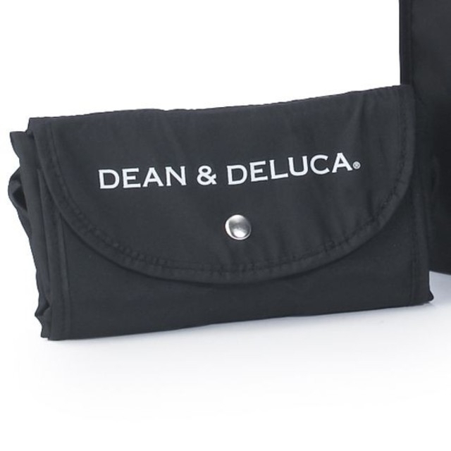 DEAN & DELUCA(ディーンアンドデルーカ)の【ブラック】 DEAN&DELUCA ショッピングバッグ ゆうパケット発送 ② レディースのバッグ(エコバッグ)の商品写真