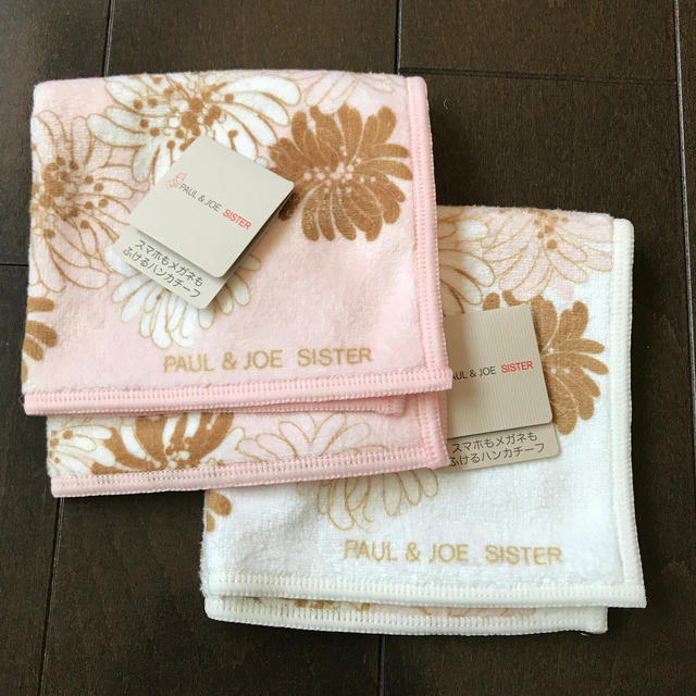 PAUL & JOE SISTER(ポール&ジョーシスター)のPAUL & JOE sister メガネもスマホもふけるタオルハンカチ レディースのファッション小物(ハンカチ)の商品写真