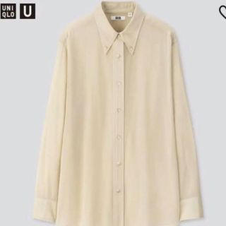 ユニクロ(UNIQLO)のUniqlo U ボタンダウンシャツ　XSサイズ(シャツ/ブラウス(長袖/七分))