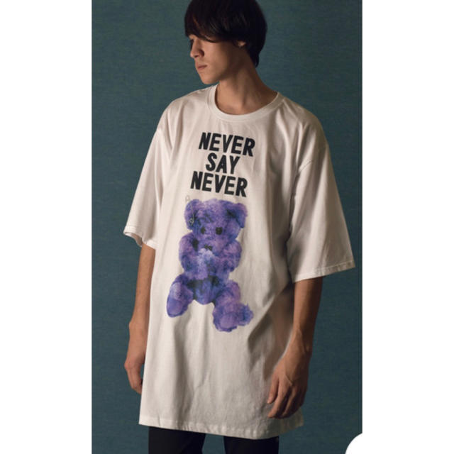 milkboy NEVER SAY NEVER BEAR クマ 熊 Tシャツ