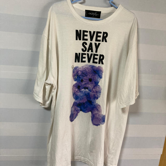 milkboy NEVER SAY NEVER BEAR クマ 熊 Tシャツ