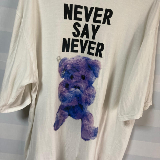 milkboy NEVER SAY NEVER BEAR クマ 熊 Tシャツ