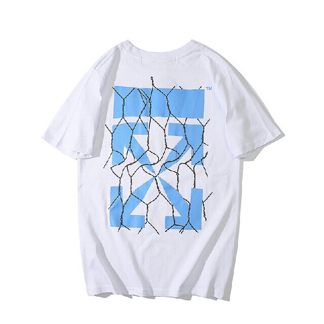 OFF-WHITE - 【大人気】OFF-WHITE Tシャツ 男女兼 Z009 2点セットの通販 by Mori's shop｜オフホワイト
