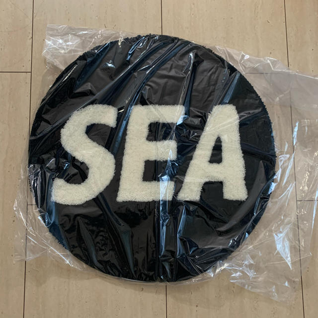 WIND AND SEA SEA (ROUND) MAT / BLACK