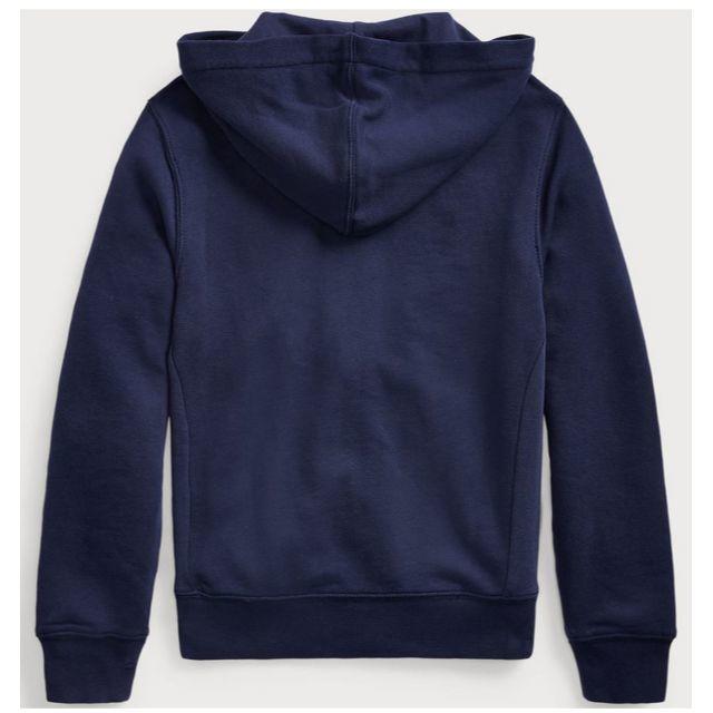 ☆新品☆140 ラルフローレン フレンチテリーフーディ ネイビー 2490