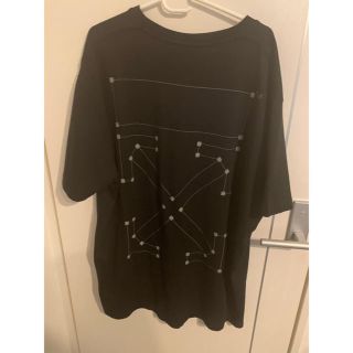 off-white バックボーンアローロゴ　Tシャツ