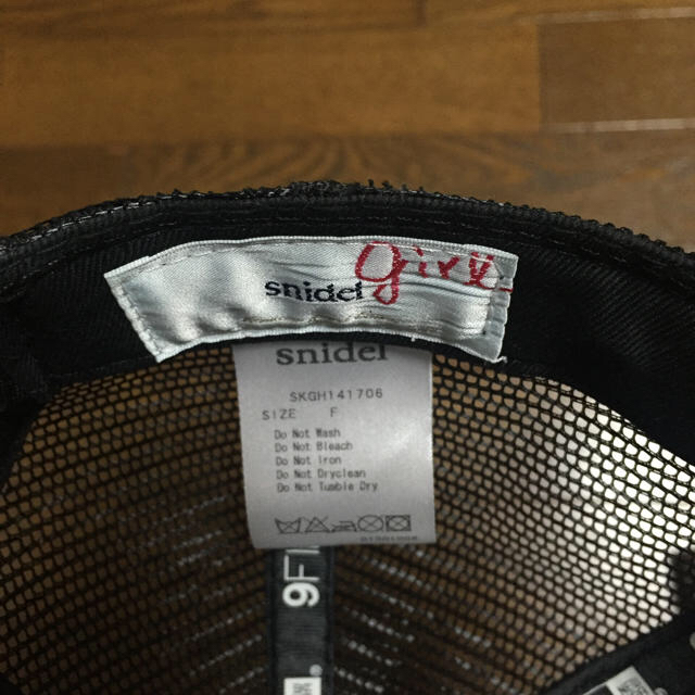SNIDEL(スナイデル)のsnidel × neweraキャップ レディースの帽子(キャップ)の商品写真