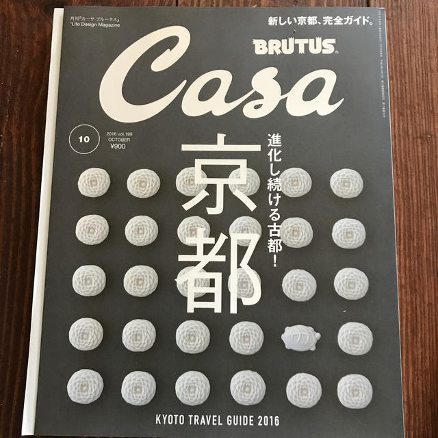 マガジンハウス(マガジンハウス)のCasa BRUTUS (カーサ・ブルータス) 2016年 10月号 エンタメ/ホビーの雑誌(生活/健康)の商品写真