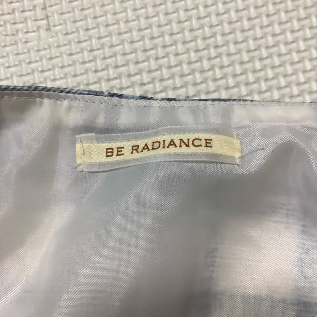 BE RADIANCE(ビーラディエンス)の新品 BE RADIANCE ビーラディエンス スカート チェック   レディースのスカート(ミニスカート)の商品写真