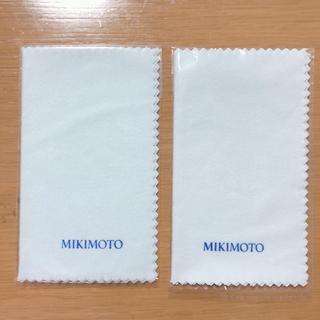 ミキモト(MIKIMOTO)のミキモト MIKIMOTO シリコーンクロス ブルー 2枚セット(その他)