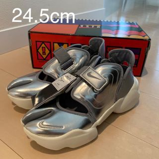 ナイキ(NIKE)の値下げNIKE AQUA RIFT Metallic silver24.5cm (スニーカー)