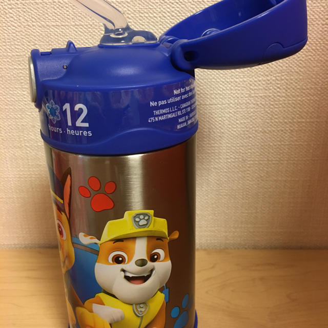 THERMOS(サーモス)の替えストロー1箱つき❣️サーモス　ストローボトル　ストローマグ　パウパトロール キッズ/ベビー/マタニティの授乳/お食事用品(水筒)の商品写真