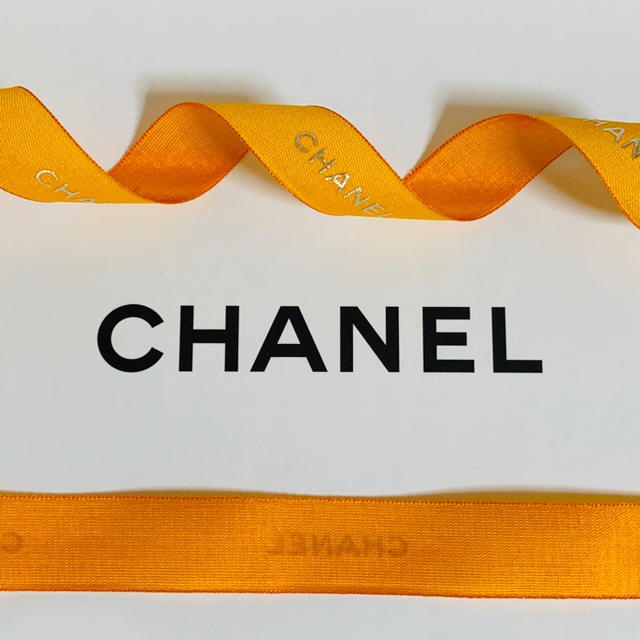 CHANEL - CHANEL ラッピング リボン イエロー 1mの通販 by イカ CHANEL - CHANEL ラッピング リボン イエロー 1mの通販 by イカ