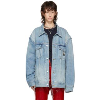 アンブッシュ(AMBUSH)のAMBUSH NOBO OVERSIZED STRIPE DENIMJACKET(Gジャン/デニムジャケット)