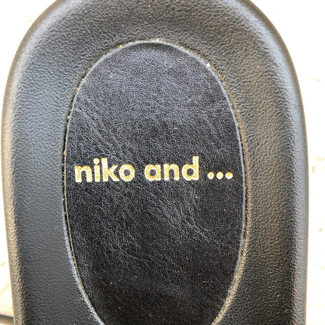 niko and...(ニコアンド)のniko and…サンダル　Mサイズ レディースの靴/シューズ(サンダル)の商品写真