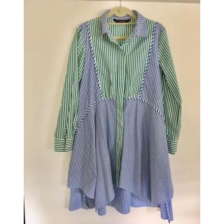 ザラ(ZARA)の週末値下げしました！☆ZARA ザラ　シャツワンピース☆(ひざ丈ワンピース)