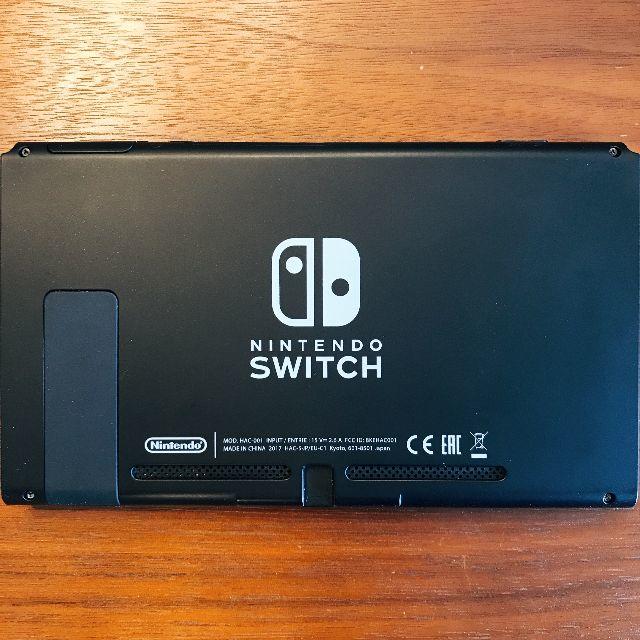 【送込美品】Nintendo Switch JOY-CON グレー 本体（旧型）