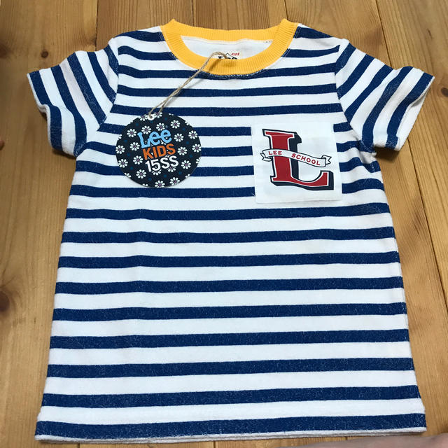 Lee(リー)のLee パイル生地 半袖Tシャツ 110サイズ タグ付き キッズ/ベビー/マタニティのキッズ服男の子用(90cm~)(Tシャツ/カットソー)の商品写真