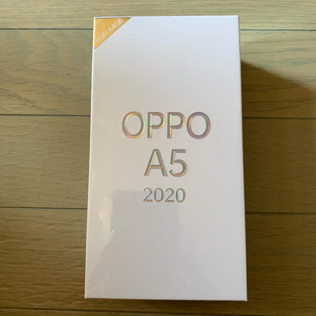オッポ2020【新品未開封】OPPO A5 2020 Blue