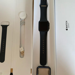 アップルウォッチ(Apple Watch)のアップルウォッチ3 38mm GPSモデル(腕時計(デジタル))