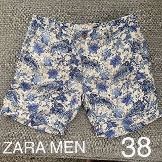 ザラ(ZARA)のZARA  MEN ショート　ハーフ　パンツ(ショートパンツ)