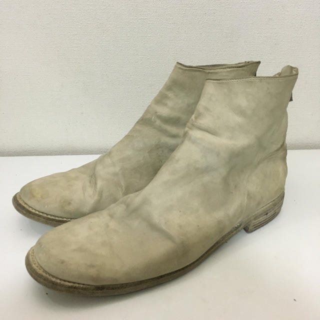 GUIDI バックジップブーツタグ表記46wtpmjgdaw