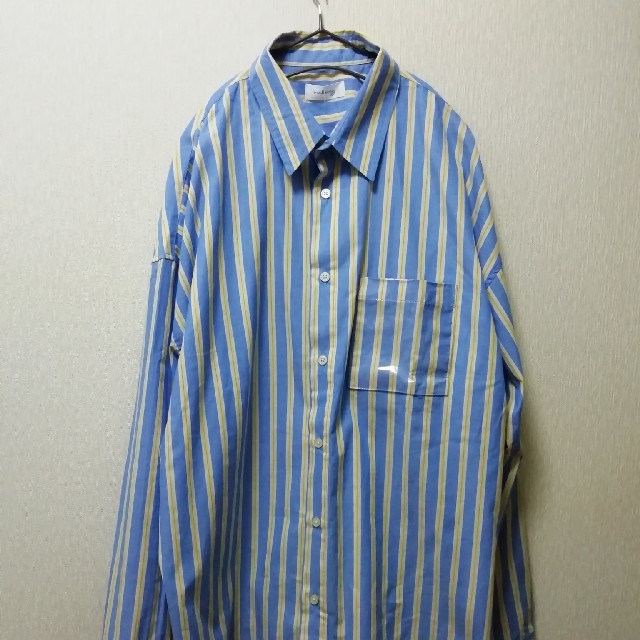 Nilwayクリアポケットビッグシャツ メンズのトップス(シャツ)の商品写真