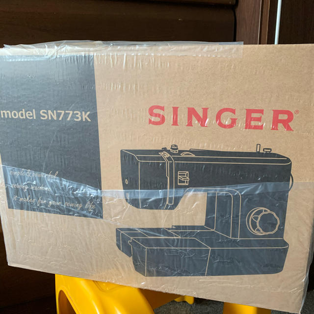 新品！未使用！ シンガーSINGERミシン sn773kの通販 by ユーリ's shop