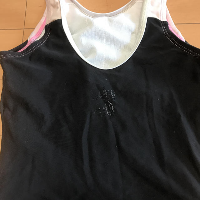 NIKE(ナイキ)のワンピース水着　キッズ　NIKE キッズ/ベビー/マタニティのキッズ服女の子用(90cm~)(水着)の商品写真