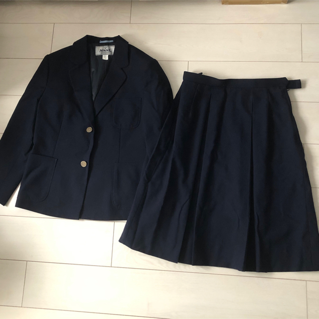 夏服 冬服 標準服 ブレザー 中学生 中学校 制服 9点セット レディースのレディース その他(セット/コーデ)の商品写真