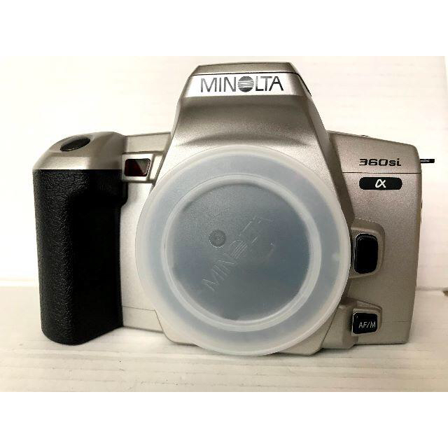 KONICA MINOLTA(コニカミノルタ)のフィルムカメラ Minolta α360si(取説付き) スマホ/家電/カメラのカメラ(フィルムカメラ)の商品写真